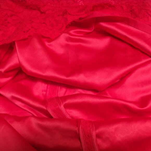 KATE SPADE 'Skirt the Rules' Red Lace A Line Below the Knee Skirt Size 6 - Picture 6 of 6